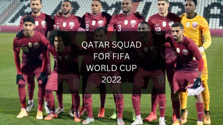 Qatar Squad For FIFA World Cup 2022