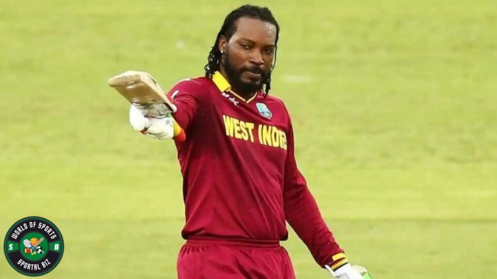 Gayle's 215 runs