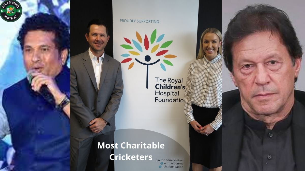 Most Charitable Cricketers