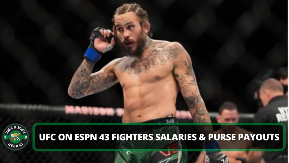 UFC ESPN 43 Salaries